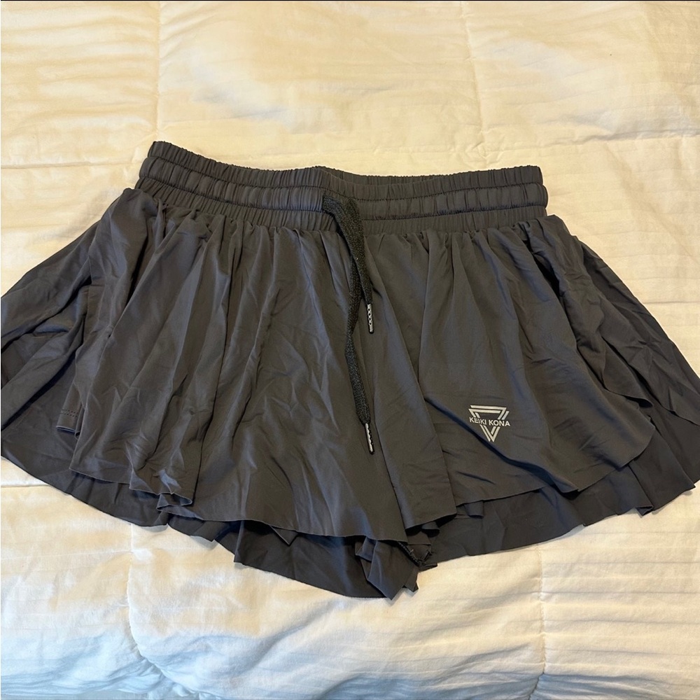 Keiki Kona Gray Flowy Shorts